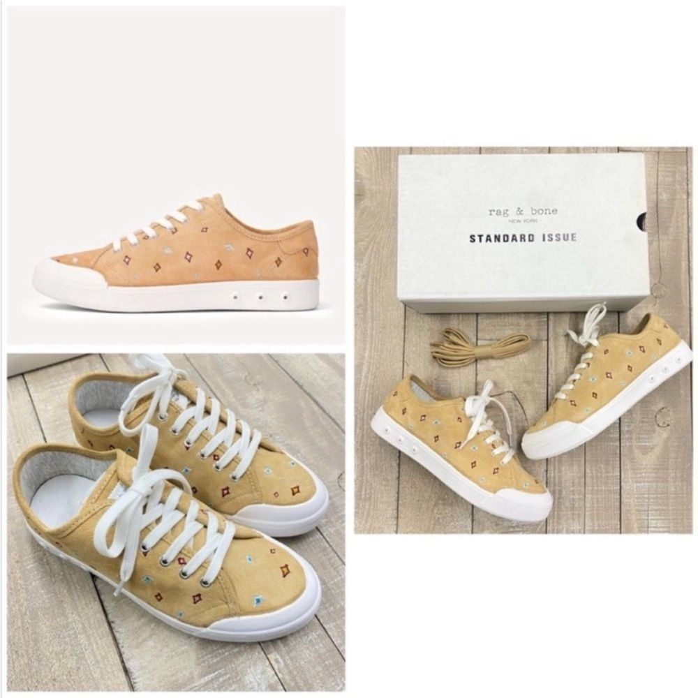 Rag & Bone Standard Issue Dune Embroidered Sneakers